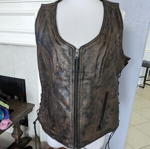 Women's Milwaukee leather vest
